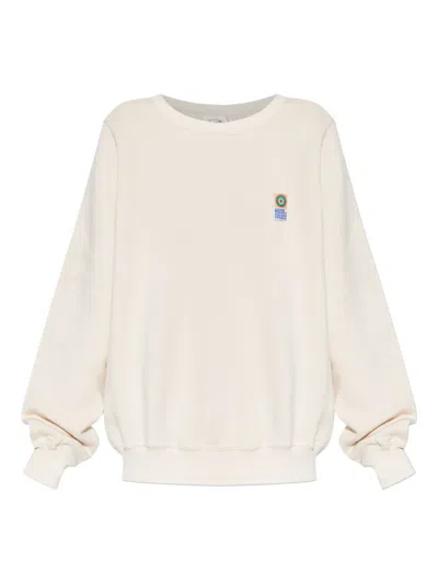 American Vintage Patch Sweater In Neutral