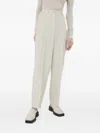American Vintage Pleated-front Trousers In Neutral