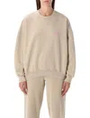 American Vintage Casual Crewneck Top For Everyday Wear In Neutral