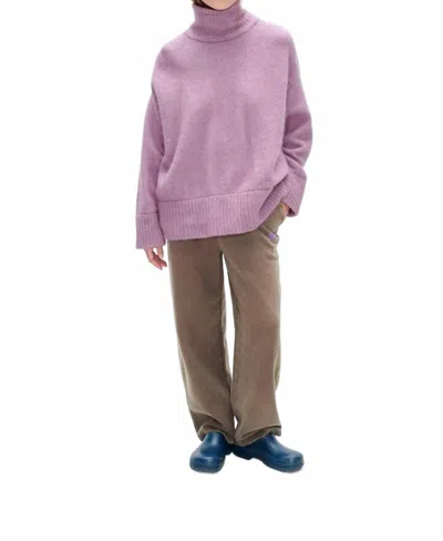 American Vintage Plizzy Joggers In Vintage Chestnut In Brown