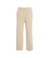 American Vintage Plizzy Jersey Joggers In Neutral