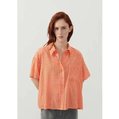 American Vintage Pykoboo Shirt In Orange