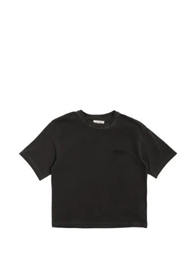 American Vintage Kids' Pymaz T-shirt In Black