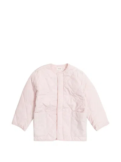 American Vintage Quilted Jacket In Pink