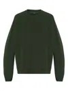 American Vintage Raglan-sleeves Sweatshirt In Green