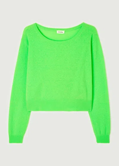 American Vintage Raxow Boat-neck Jumper In Green