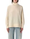 American Vintage Raxow Turtleneck Jumper In Neutral