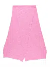 American Vintage East Wool-blend Scarf In Pink