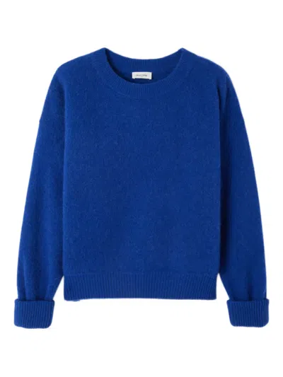 American Vintage Round-neck Sweater In Blue