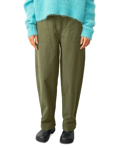 American Vintage Rygybay Pants In Kaki