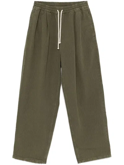 American Vintage Rygybay Trousers In Green