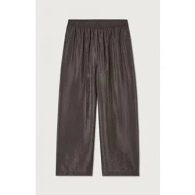 American Vintage Scarow Carbon Trousers In Gray
