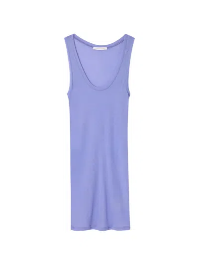 American Vintage Scoop-neck Tank Top In Purple