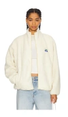 American Vintage Sherpa Jacket In Ecru