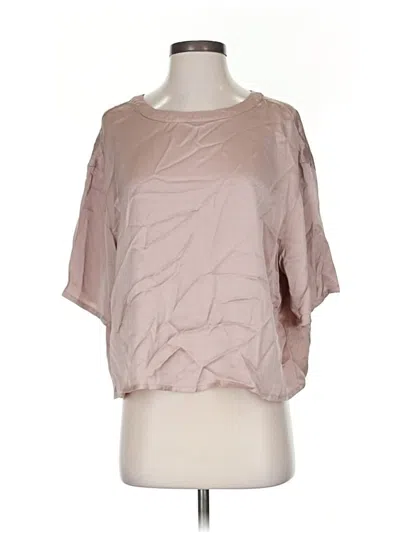 Pre-owned American Vintage Short Sleeve Blouse In Brown