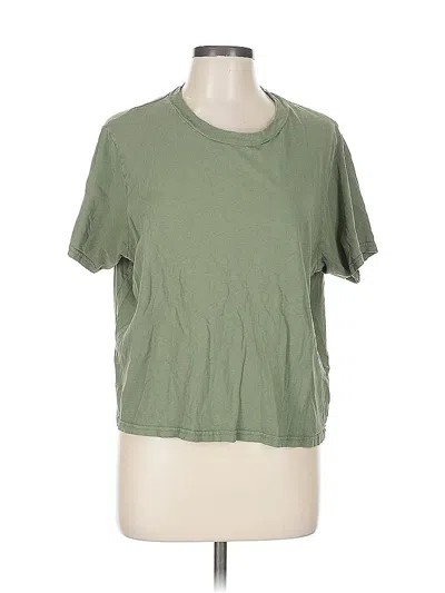 Pre-owned American Vintage Short Sleeve T-shirt In Green