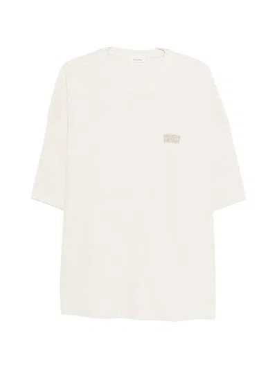 American Vintage Short-sleeve T-shirt In Neutral