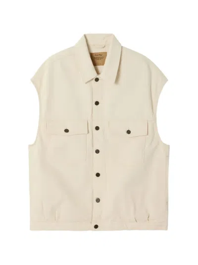 American Vintage Snopdog Sleeveless Jacket In Neutral