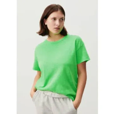 American Vintage Sonoma Round Neck T-shirt In Green