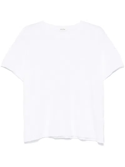 American Vintage Gamipy Short-sleeved T-shirt In White