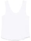 American Vintage Massachussets Tank Top In 白色
