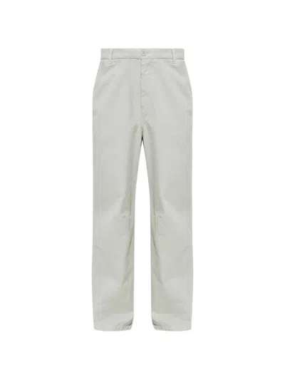 American Vintage Straight-leg Trousers In White