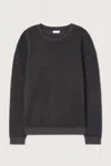 American Vintage Sweatshirt Bobypark In Anthracite In Grey