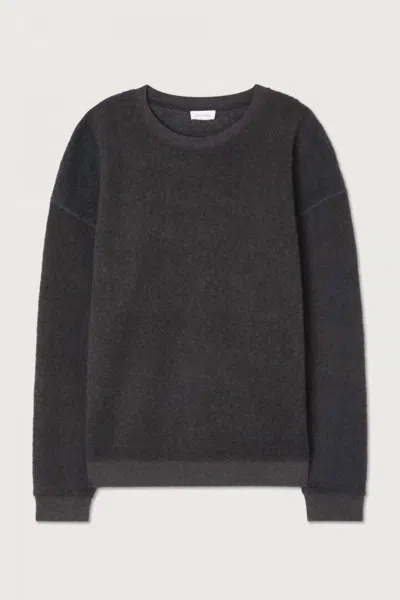 American Vintage Sweatshirt Bobypark In Anthracite In Grey