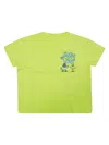 American Vintage T Shirt Manica Corta Logo In Yellow
