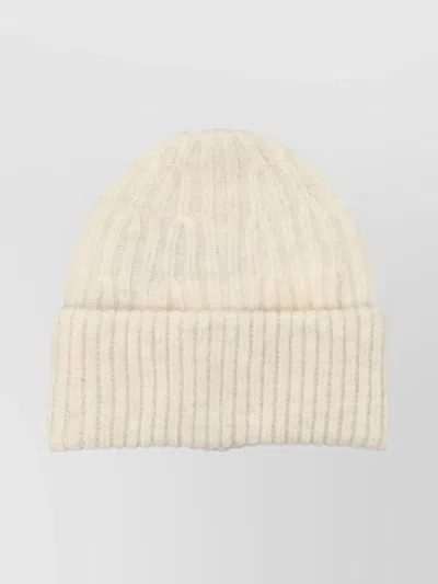 American Vintage Textured Knit Beanie Folded Cuff