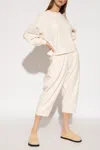 American Vintage Textured Sweatshirt In Neutral