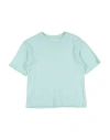 American Vintage Babies'  Toddler Girl T-shirt Sky Blue Size 5 Cotton