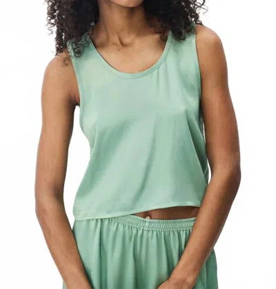 American Vintage Unyl Sleeveless Top In Sage In Green