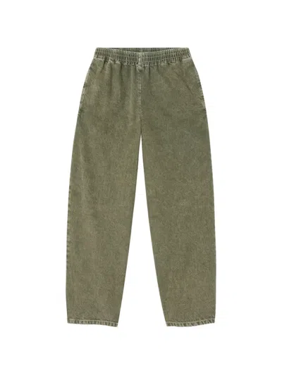 American Vintage Uzatown Pocket Jeans In Green