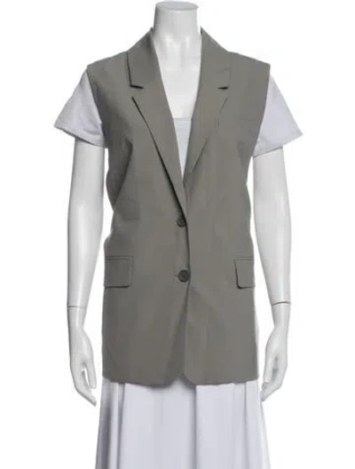 Pre-owned American Vintage Vest In Grey