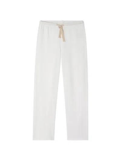 American Vintage Vibtown Track Pants In White