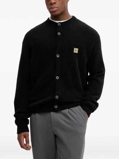 American Vintage Vitow Button Cardigan In Black