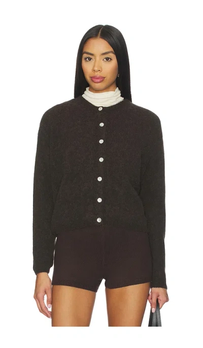 American Vintage Vitow Cardigan In Brown