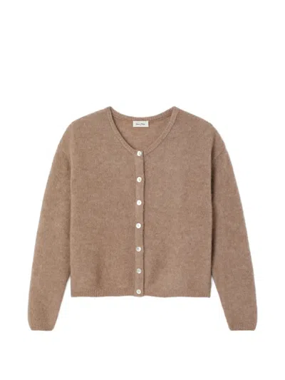 American Vintage Vitow Cardigan In Brown