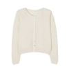 American Vintage Vitow Cardigan White In White