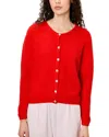 American Vintage Vitow Crewneck Cardigan In Fraise