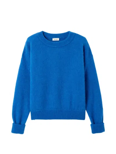 American Vintage Vitow Long-sleeve Sweater In Blue