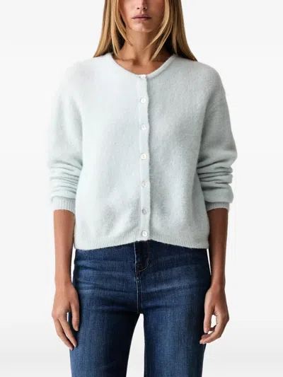 American Vintage Vitow Long-sleeve Cardigan In White