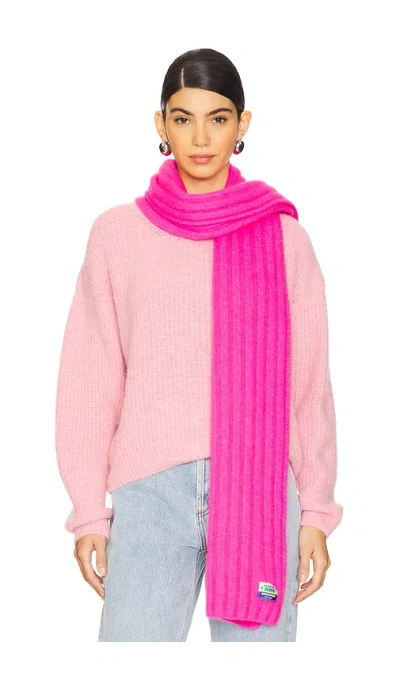 American Vintage Vitow Scarf In Fuchsia
