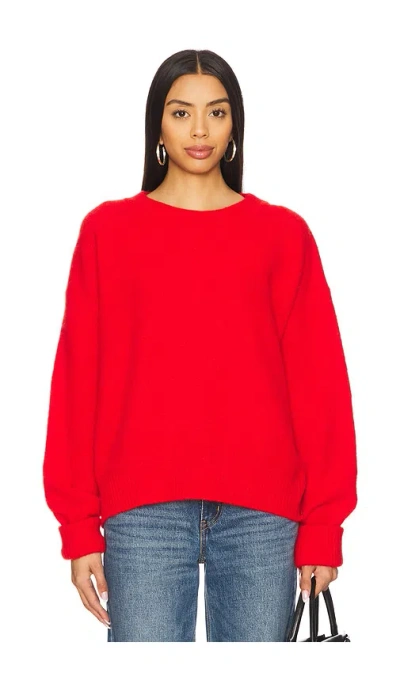 American Vintage Vitow Sweater In Fraise