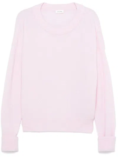 American Vintage Vitow Sweater In Pink