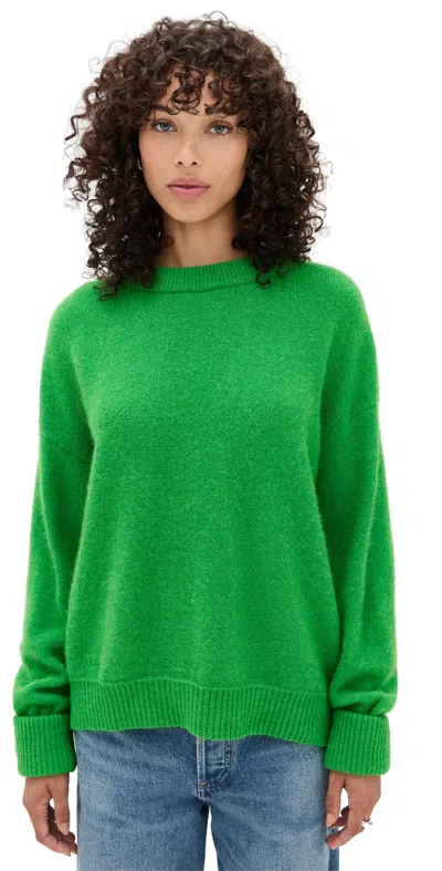 American Vintage Vitow Sweater Trefle In Green