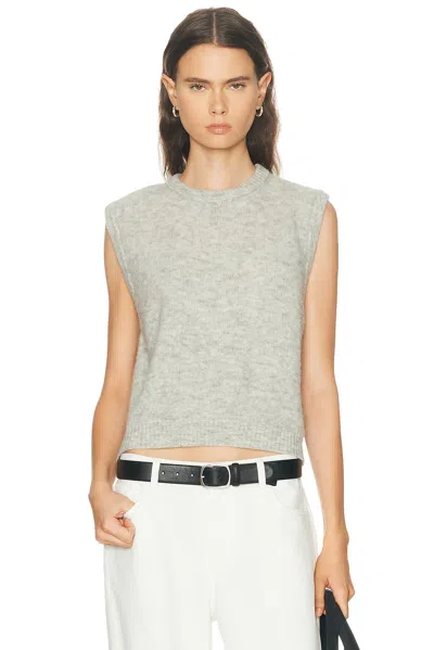 American Vintage Vitow Vest In Gray