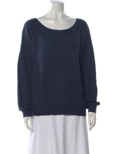 Pre-owned American Vintage V-neck Sweater In Blue