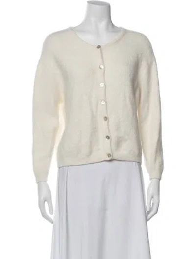 Pre-owned American Vintage V-neck Sweater In Neutrals